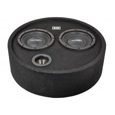 Gladen Audio RS 08 Round Box DUAL autóhifi subwoofer 2x20cm